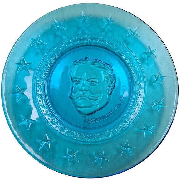 6 Wheaton PRESIDENTS Plates Kennedy Washington Taft Roosevelt Eisenhower Madison - Picture 6 of 8